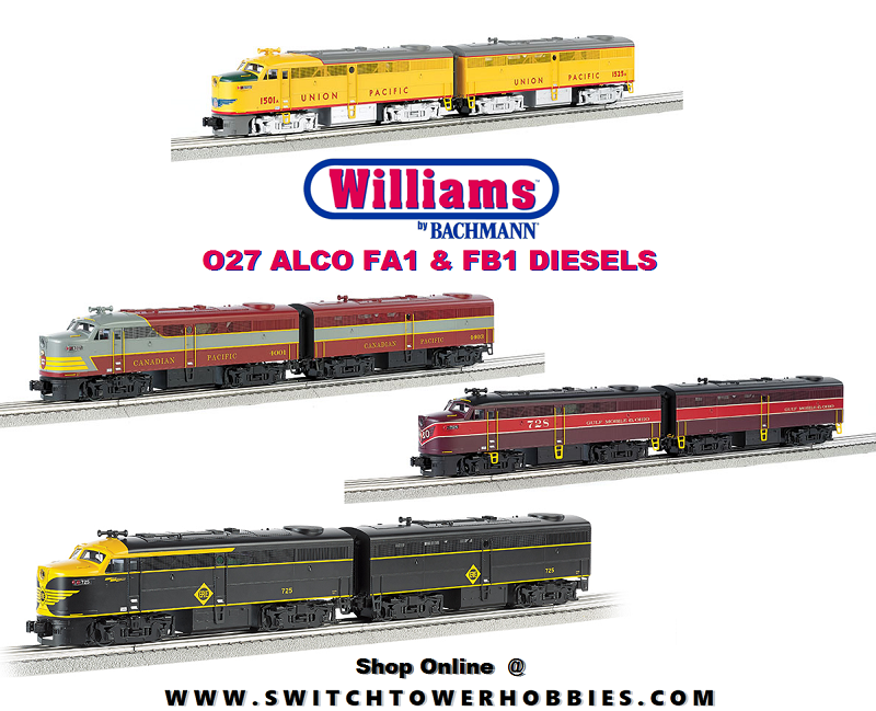 WILLIAMS BY BACHMANN LOCOMOTIVES PAGE 3/ Switch Tower Hobbies